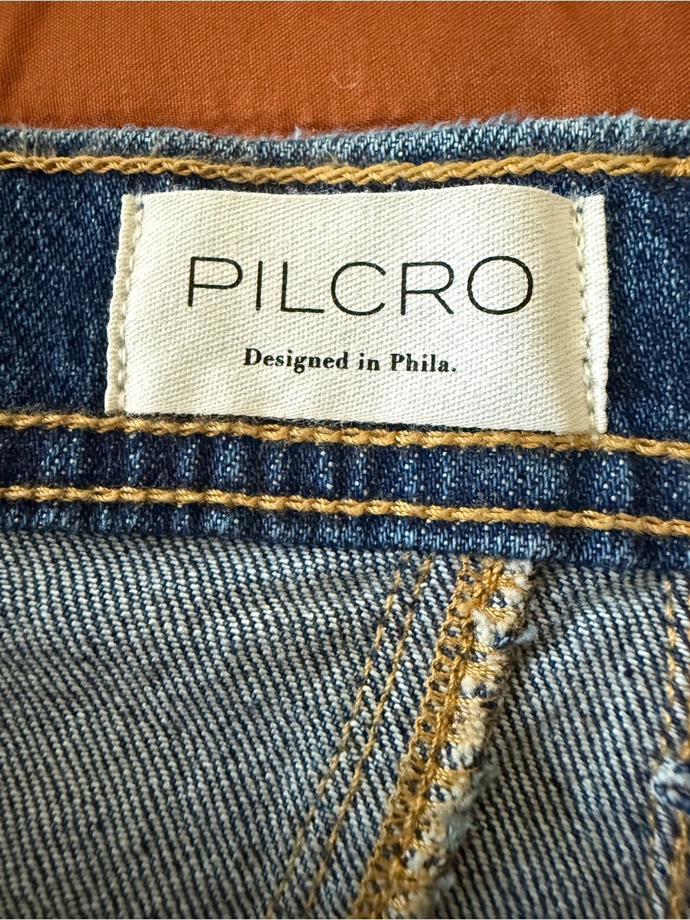 The Skipper High-Rise Wide-Leg Pants by Pilcro: Denim Edition size 28 like new - Picture 5 of 8